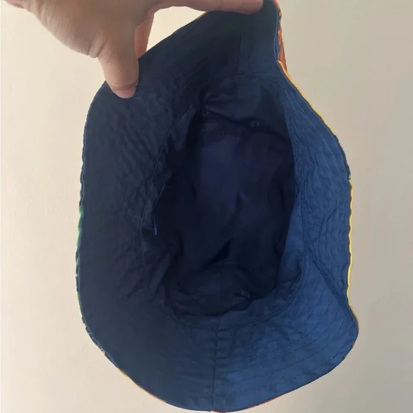 Kids Navy Blue Bucket Hat - Picture 6 of 6